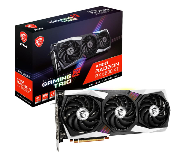 MSI Radeon RX 6800 XT GAMING Z TRIO 16GB GDDR6 - 719293 - zdjęcie